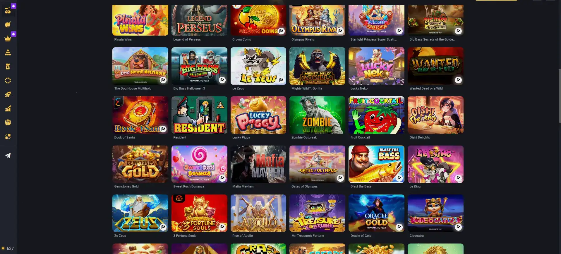 Турнирная таблица Bollywood casino с золотыми кубками